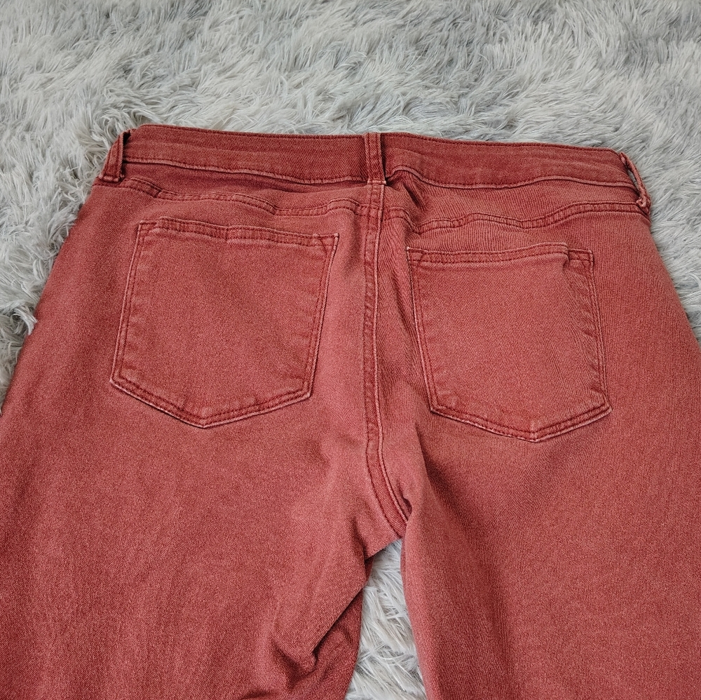Sonoma Women's Size 10S Rust-colored Skinny Jeans - Picture 6 of 8